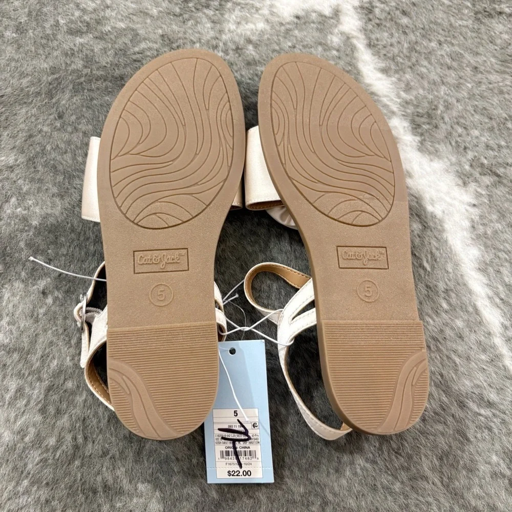 NWT Cat & Jack Rosette Sandals - Picture 10 of 10